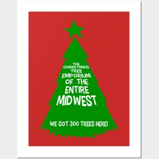 Christmas Tree Emporium of the Midwest Posters and Art